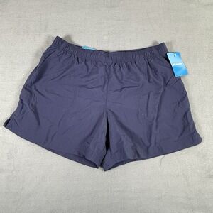 Columbia Women's Sandy River‎ Shorts Size Large Blue 5" Inseam NWT